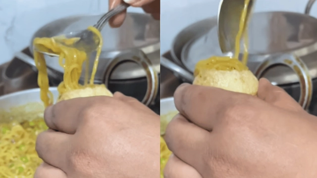 golgappe-maggi-new-food-experiment-triggers-foodies-demand-for-justice-takes-over-viral-video